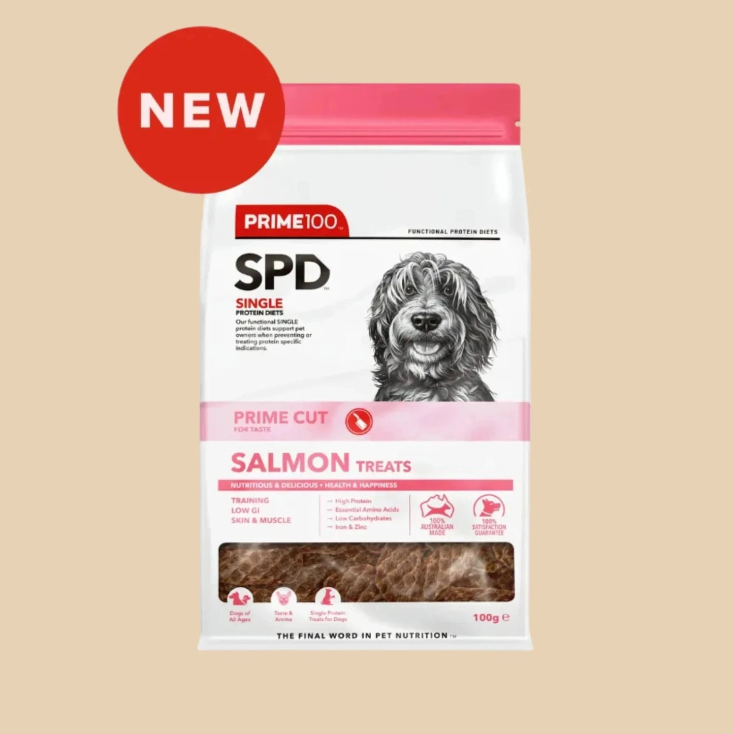 SPD Prime Cut - Salmon 100g