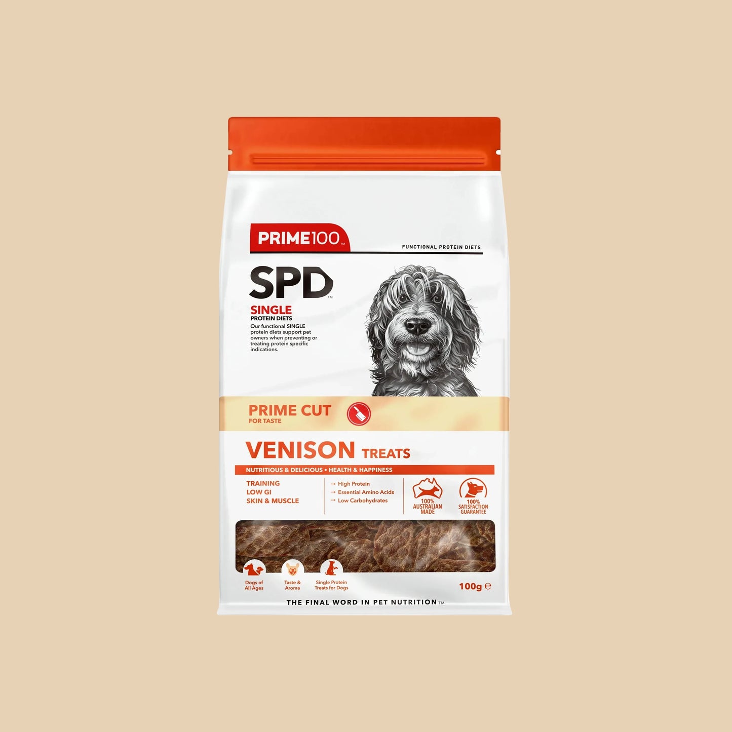 SPD Prime Cut - Venison 100g