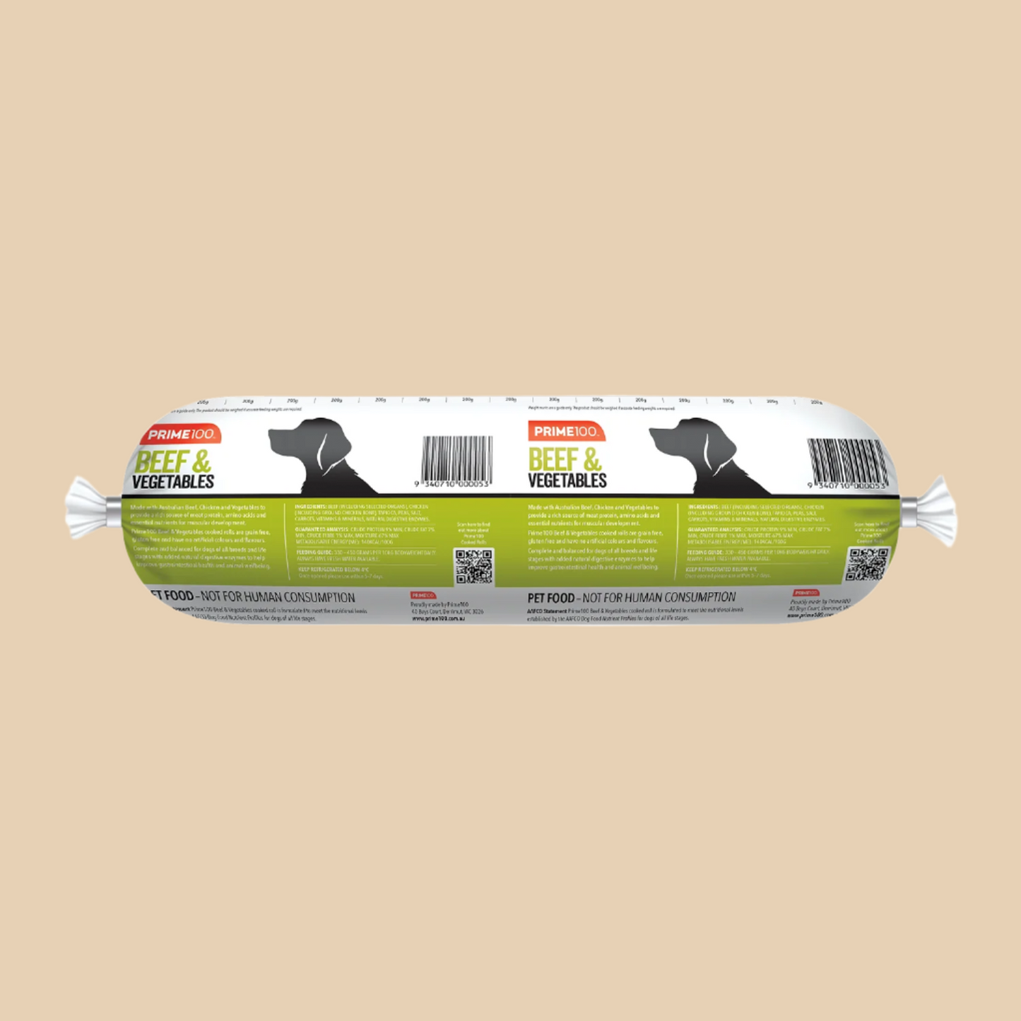 Prime100 Beef & Veg 2kg
