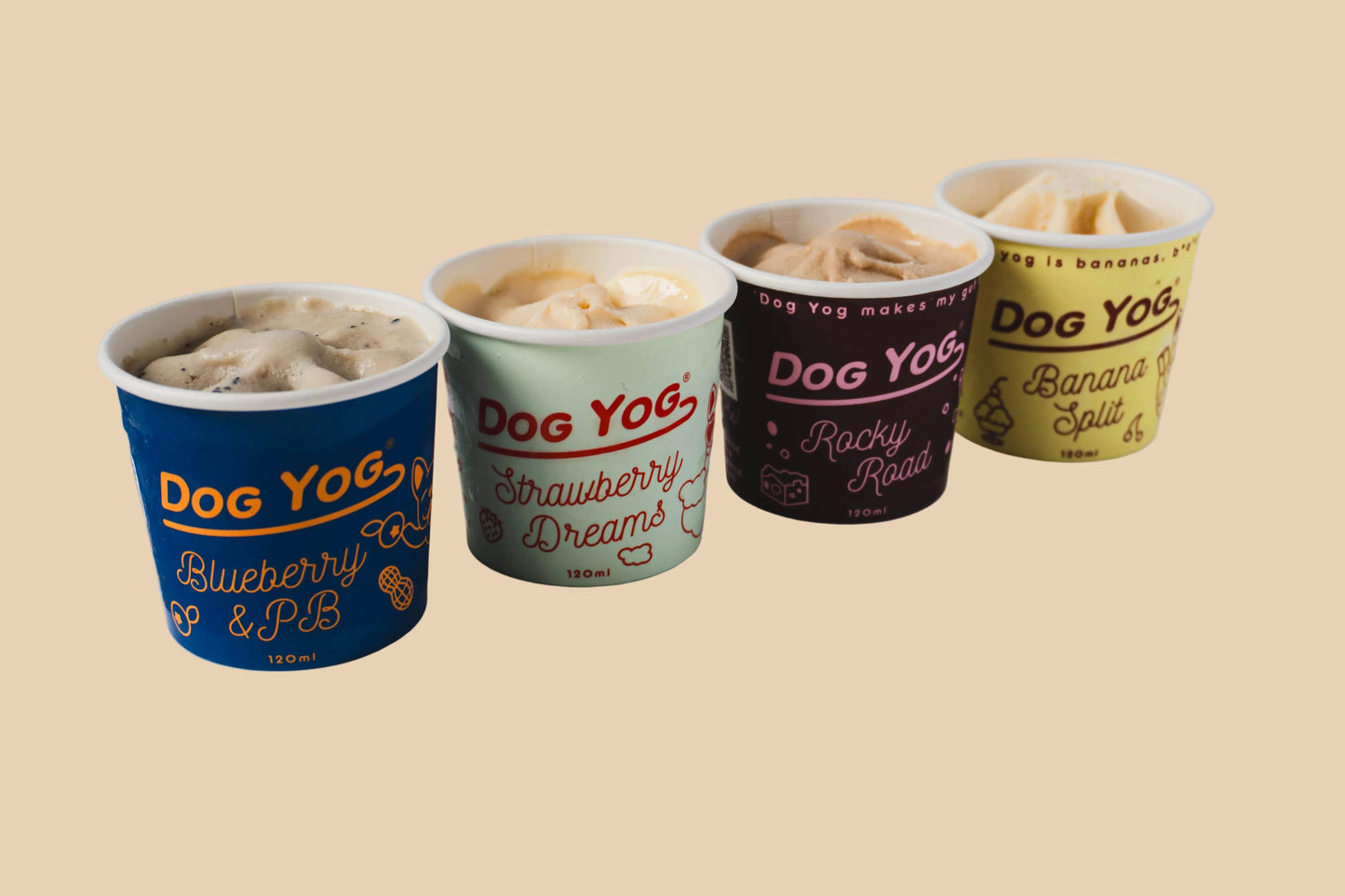 Dog Yog Ice Cream The Classics Pack 4pk