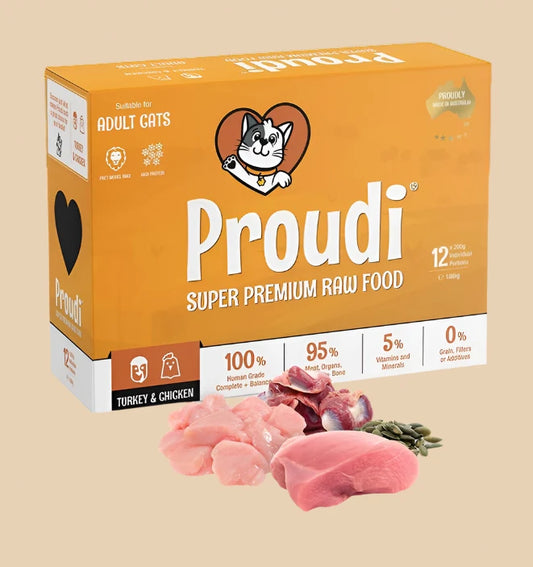 Proudi Turkey & Chicken 1.08kg (cat)