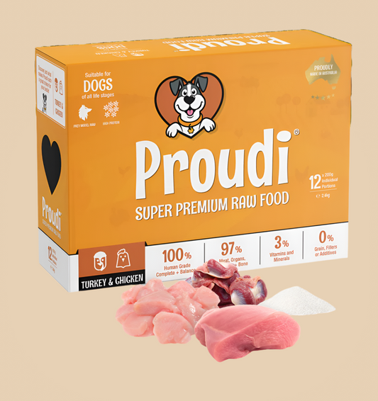 Proudi Turkey & Chicken 2.4kg (dog)