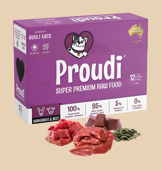 Proudi Kangaroo & Beef 1.08kg (cat)