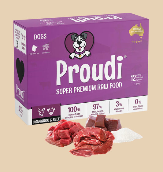 Proudi Kangaroo & Beef 2.4kg (dog)
