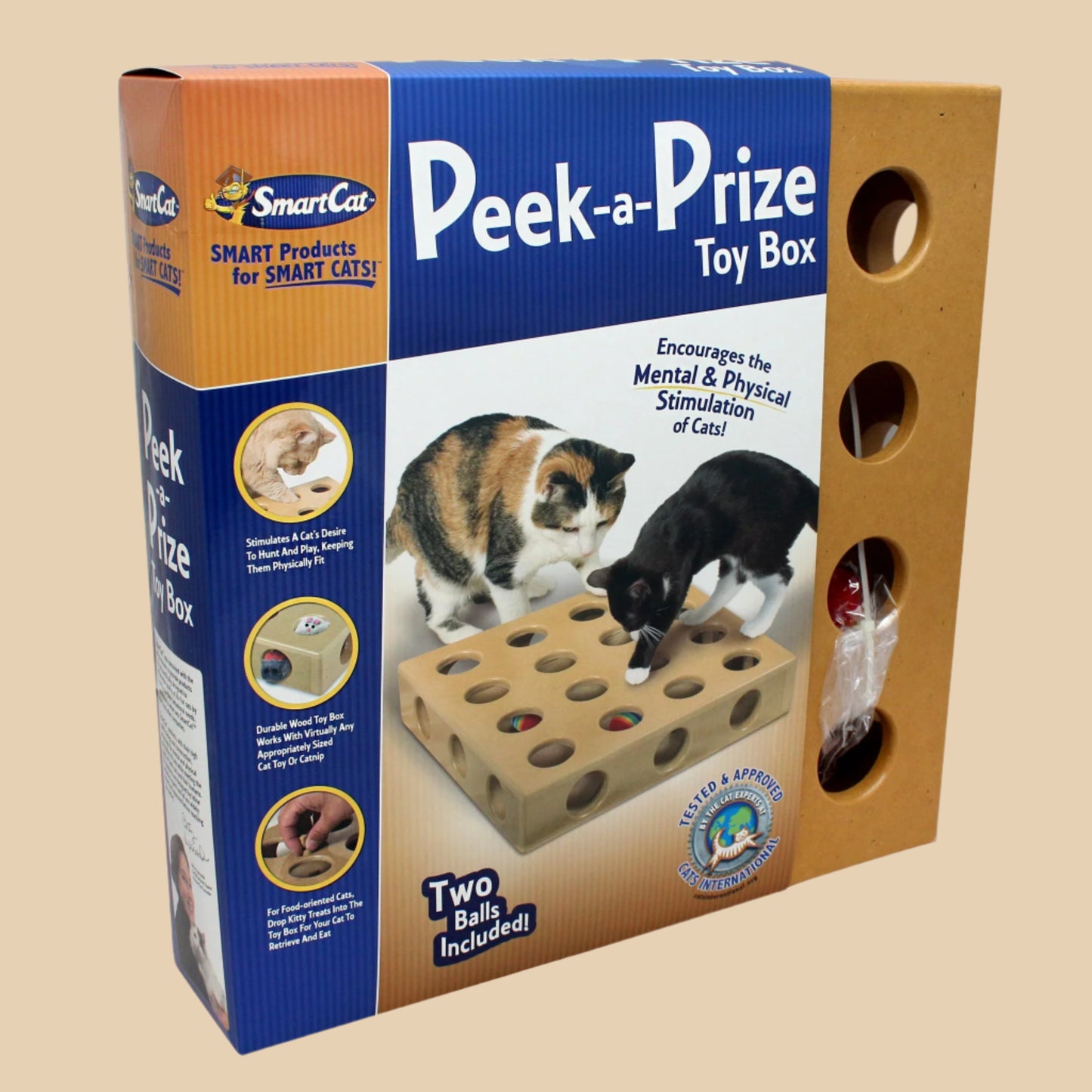SmartCat Peak-A-Prize Toy Box