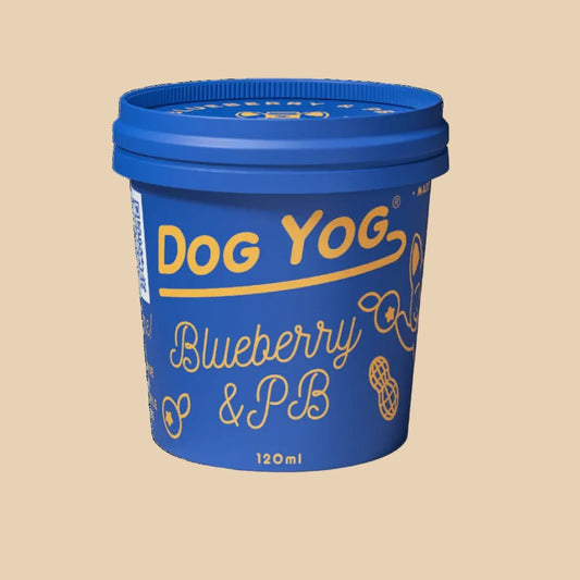 Dog Yog Ice Cream Blueberry & Peanut Butter Flavour