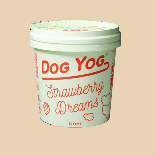 Dog Yog Ice Cream Strawberry Dreams Flavour