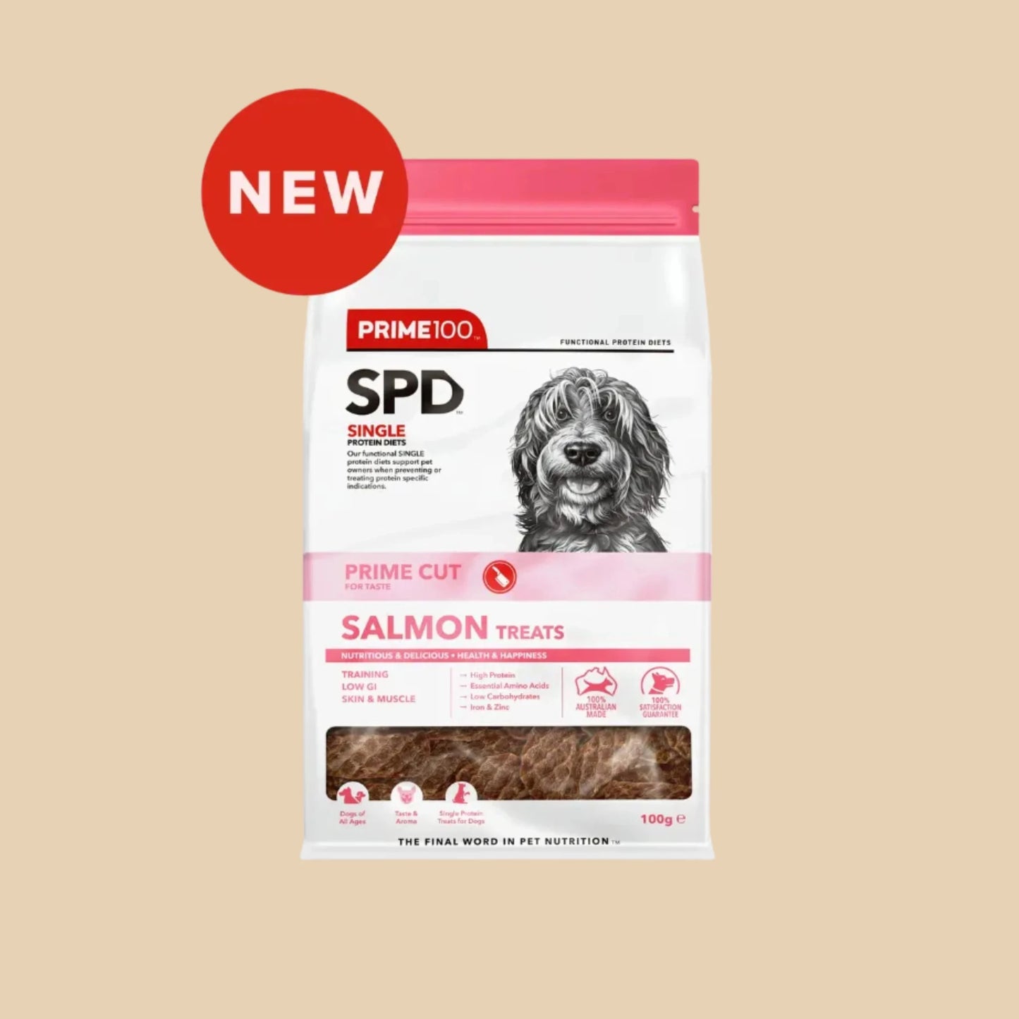 SPD Prime Cut - Salmon 100g