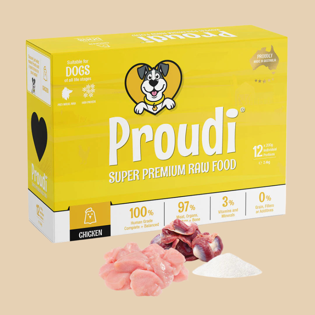 Proudi Chicken 2.4kg (dog) – Well Beings